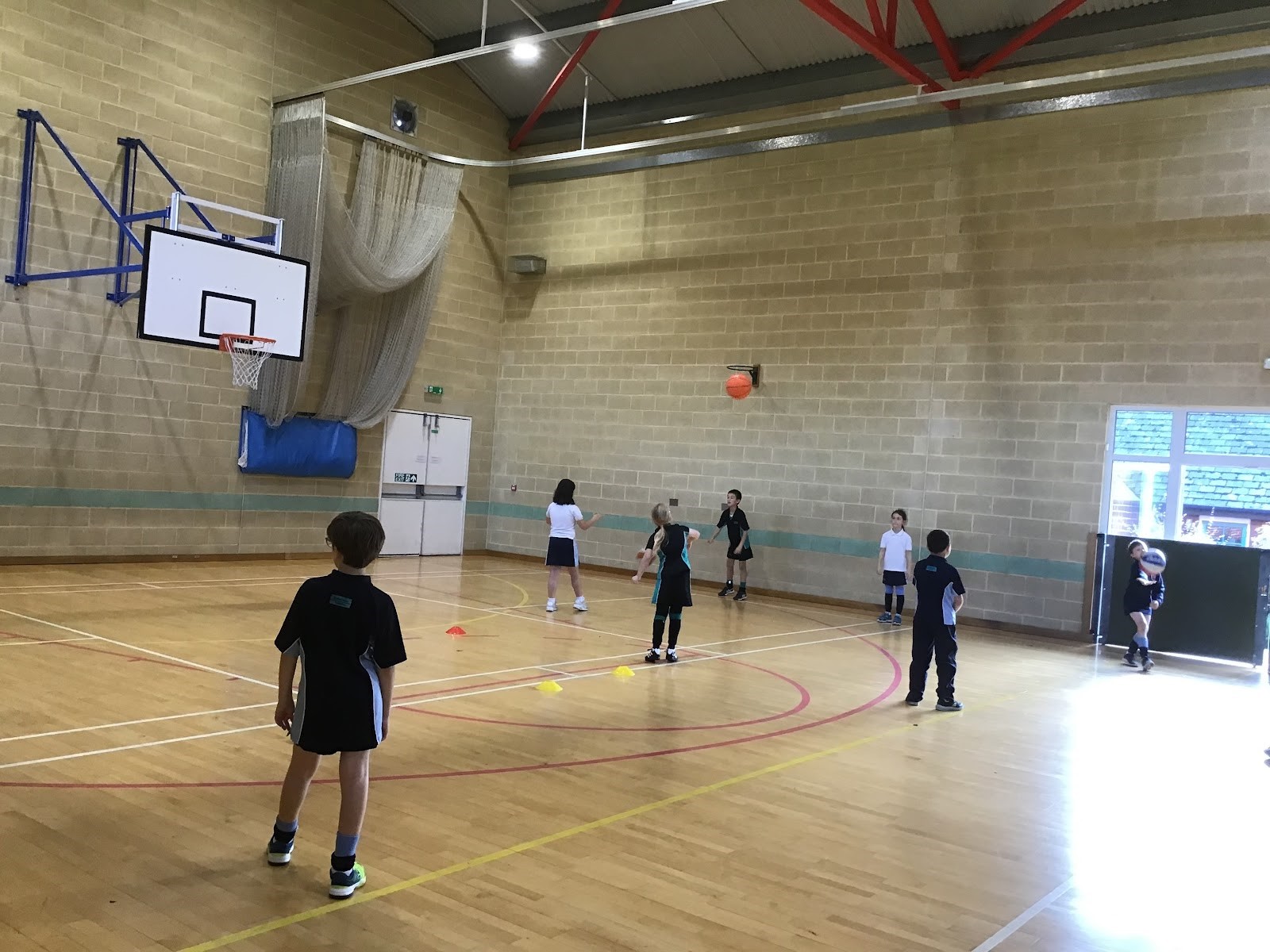 Year 4 Collaboration day - basketball game